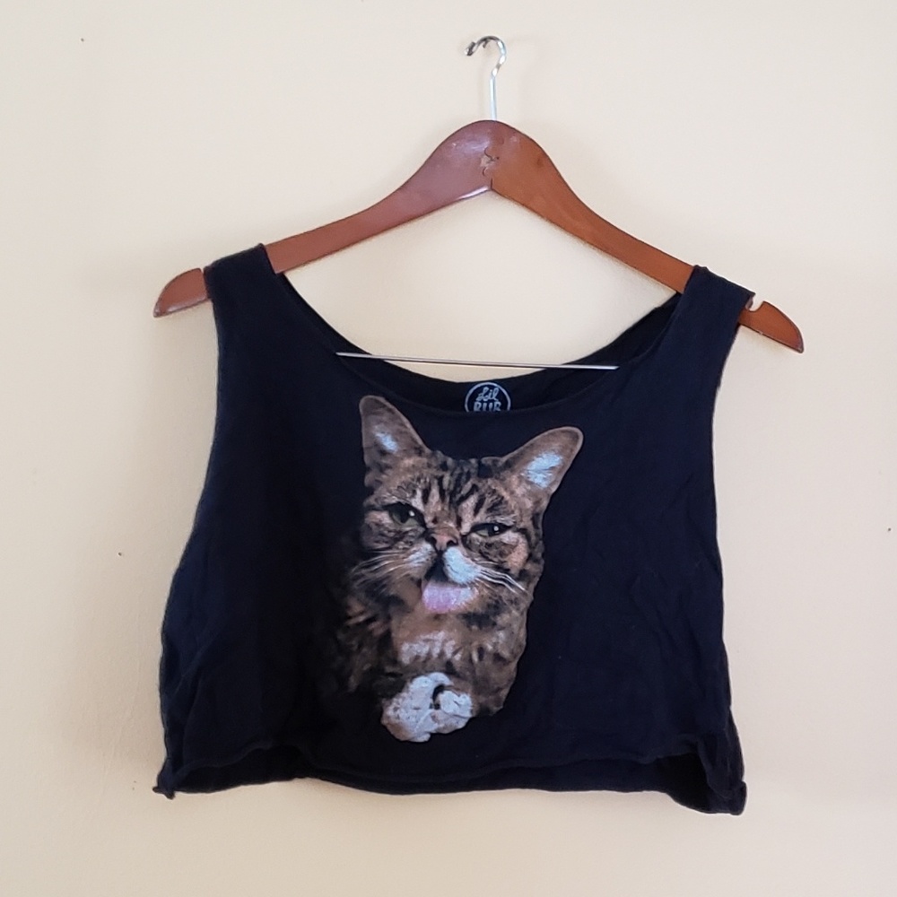 Lil Bub Cropped Tank